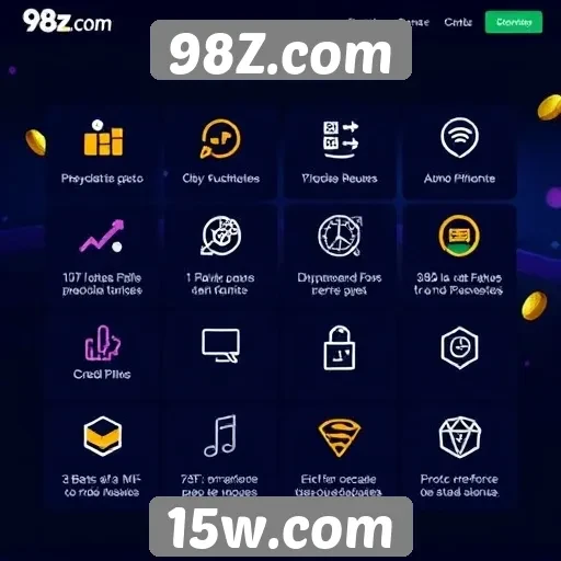 Principais recursos e funcionalidades do 98Z.com